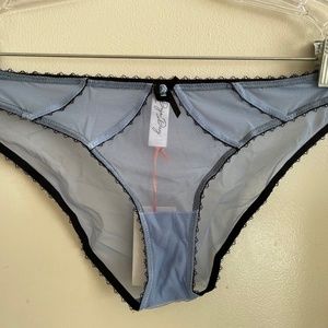Deja Day- Grace Lavender Mesh Panties
